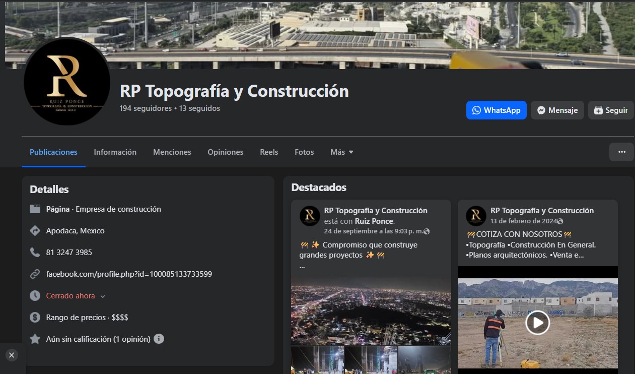 Ruiz Ponce Topografía